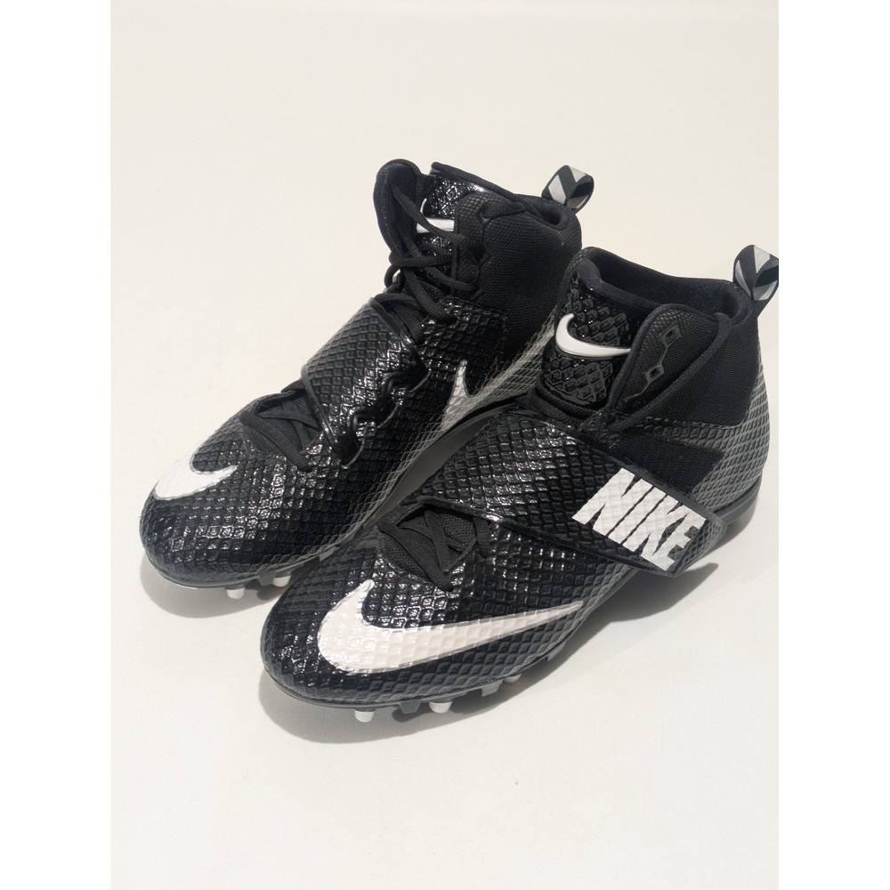 Nike Men's Lunarbeast Pro D 'Black' Cleats - 14